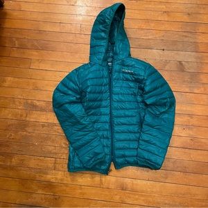 Blue Columbia Packable Jacket